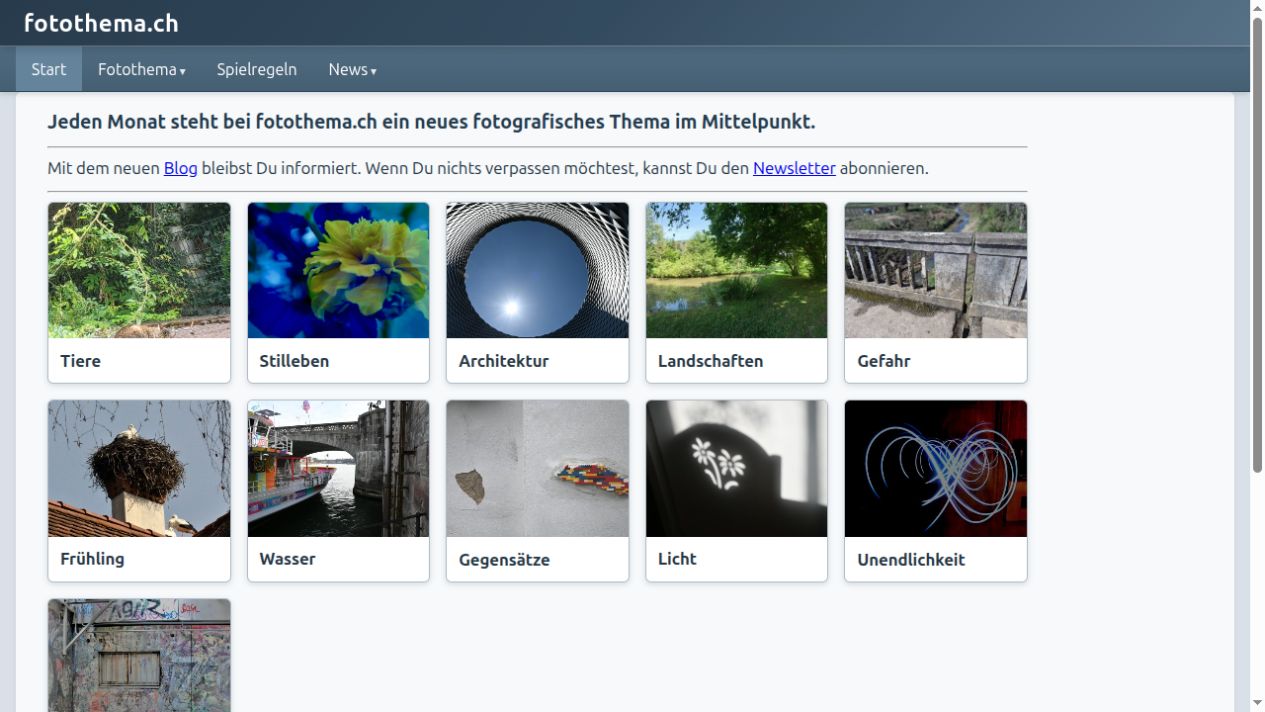 fotothema.ch auf SB30 umgestellt